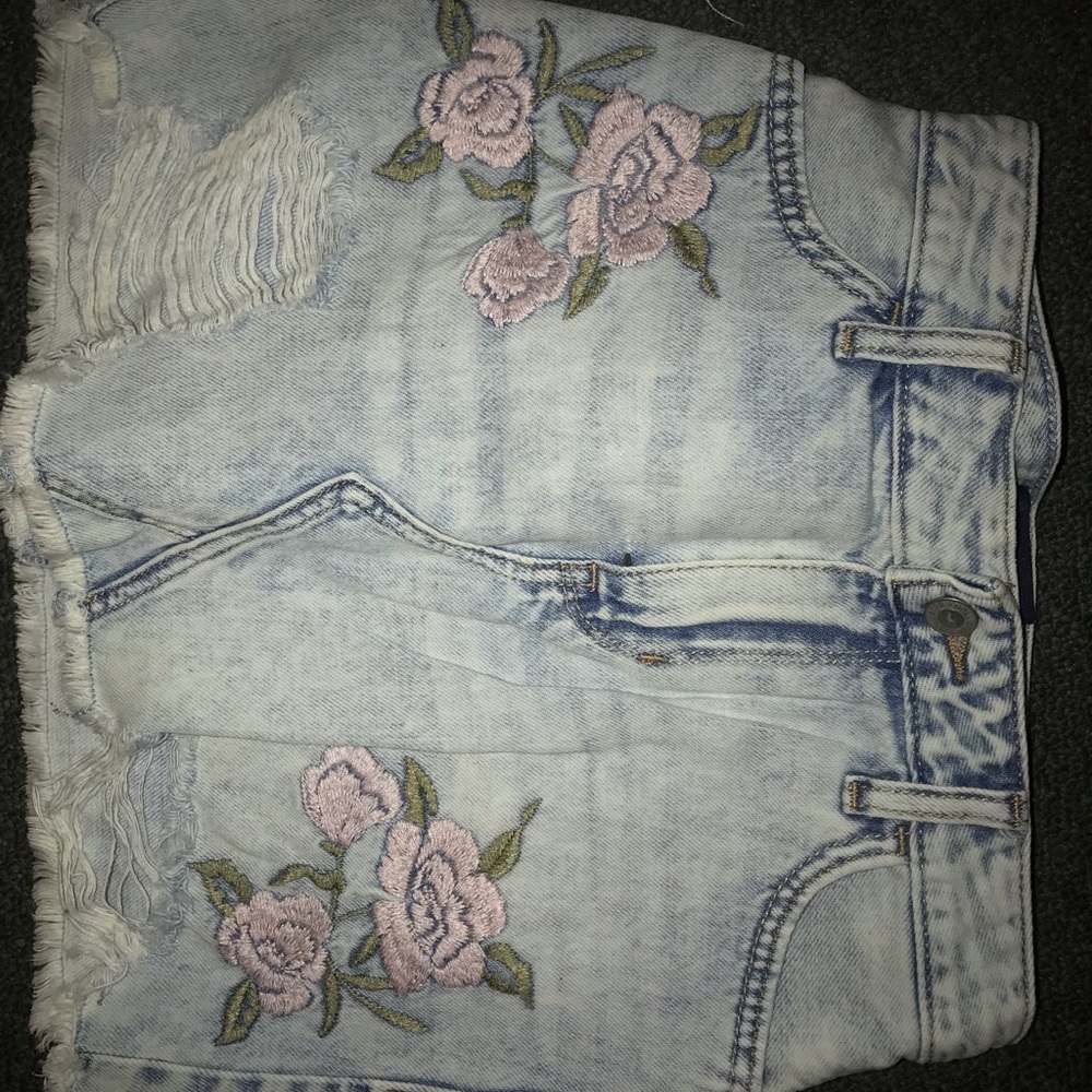 FLORAL ROSE SKIRT hollister